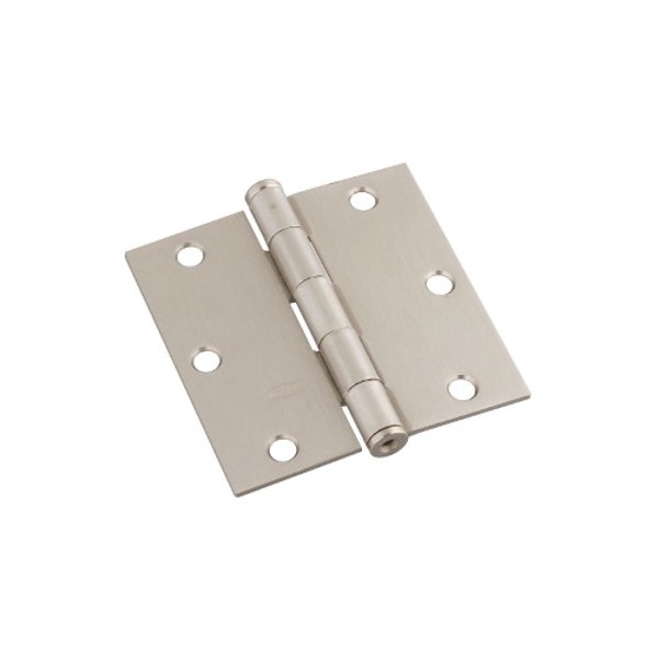 National Hardware N830-326 3 1/2 In Door Hinge Satin Nickel