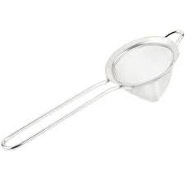 Mercer Culinary M37025 Conical Mesh Strainer 3.5 In Diameter Bowl Stainless Steel