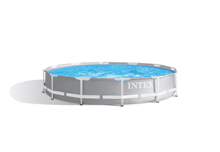 Intex Recreation Corp 26711EH Above Ground Pool 12 Ft X 30 In 530 Gal Capacity with Filter Pump Age 6+