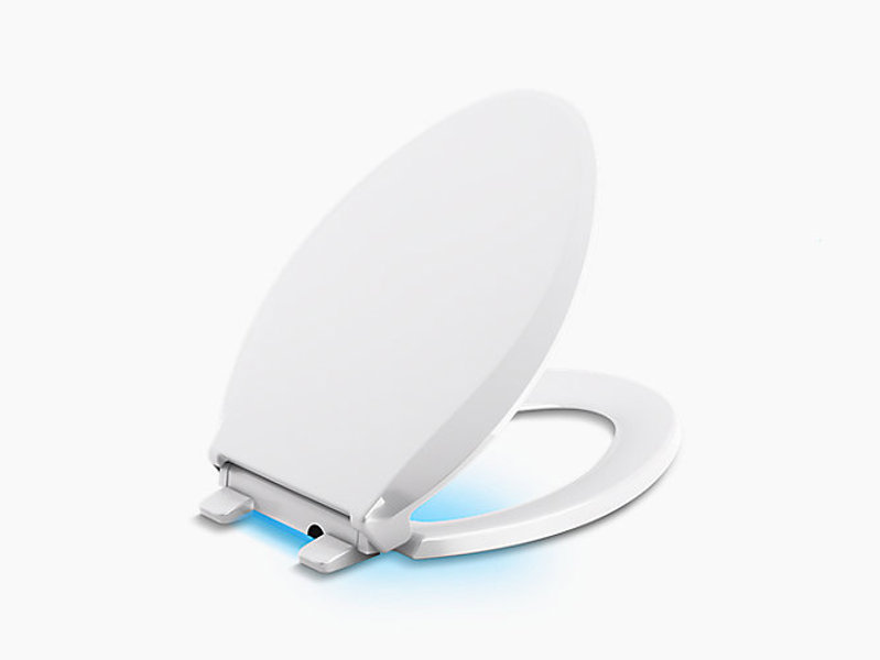 Kohler 75796-0 Elongated Toilet Seat Nightlight White