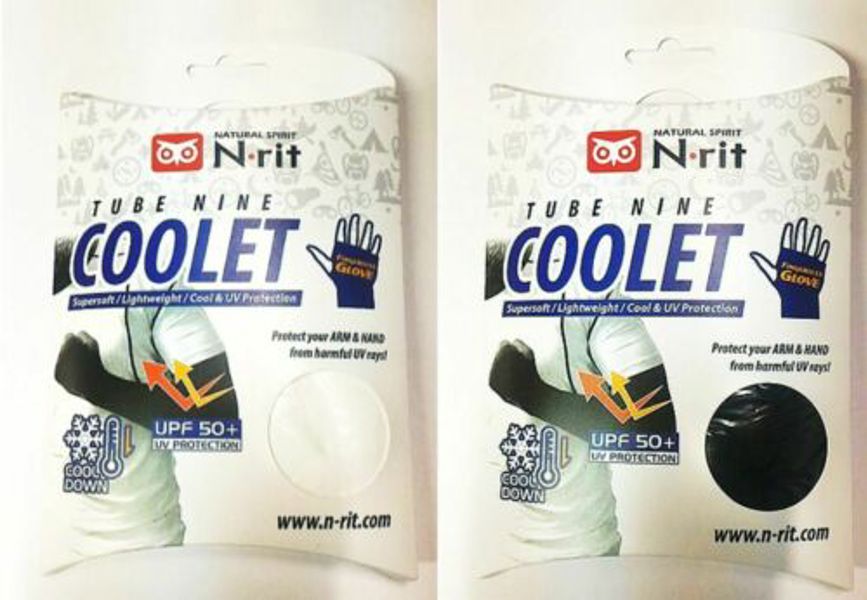 N-RIT CORPORATION NR-TUC-DGA-BLK Sleeve Sun Protector Black