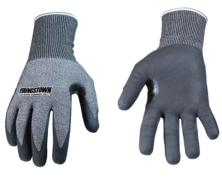 Youngstown Glove Company 12-3900-15-M Medium Cut Resistant Glove Gray