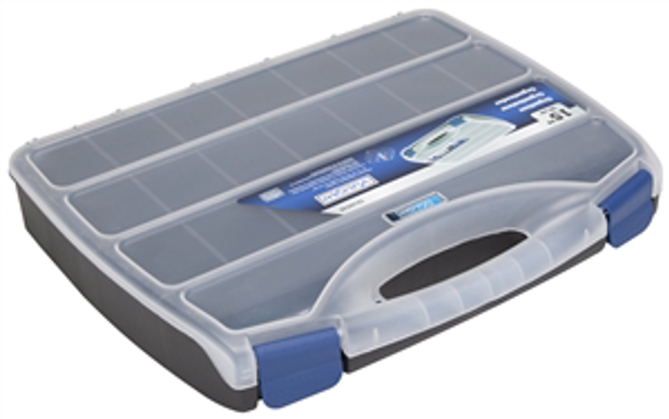 Vulcan Storage Box With Divider For Organizing Tools And Accessories