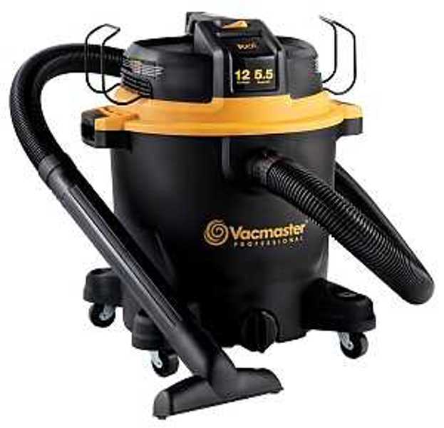VACMASTER VJH1211PF0204 Wet/Dry Vacuum 12 Gal Capacity 5.5 PHP Black