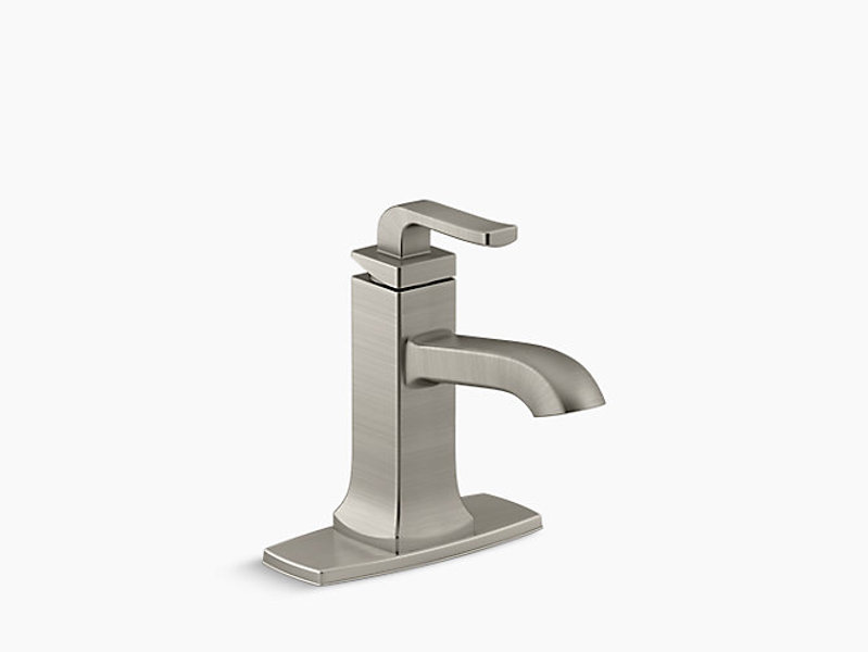 Kohler R76214-4D-BN Rubicon Single Control Lavatory Faucet Brushed Nickel