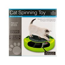 OC992 Cat Spinning Toy Scratch Pad with Mouse