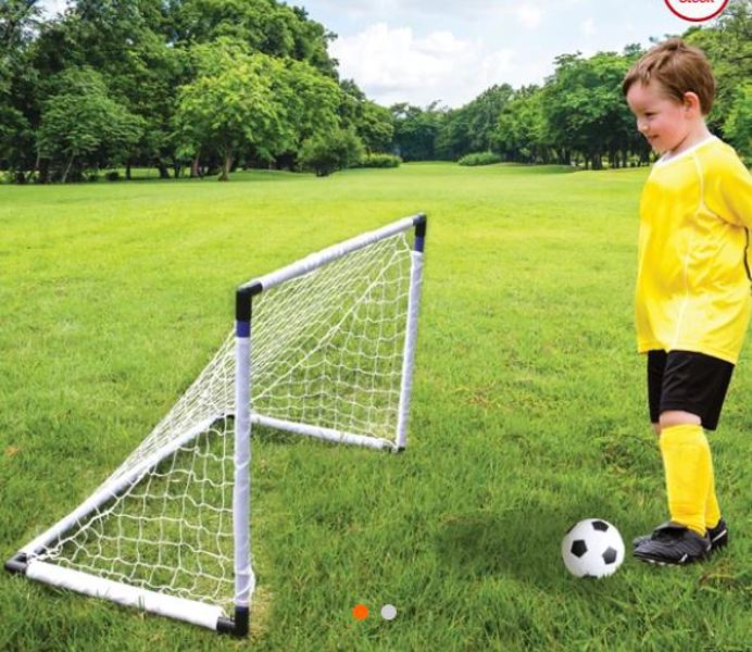 Kole Imports OS883 2 In 1 Soccer and Hockey Game Set