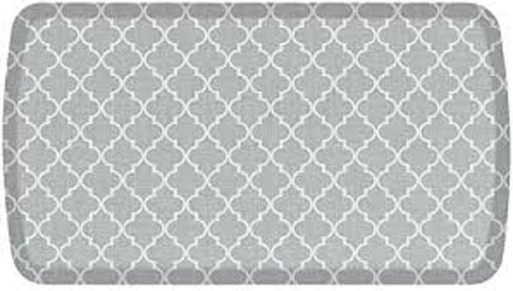 GELPRO 109-P-2036-LG-R Gel Pro Floor Mat 20X36 Light Grey Lattice