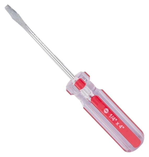 VULCAN SD-02 Magnetic Screwdriver 1/4 In Shank 4 In Length Plastic Handle