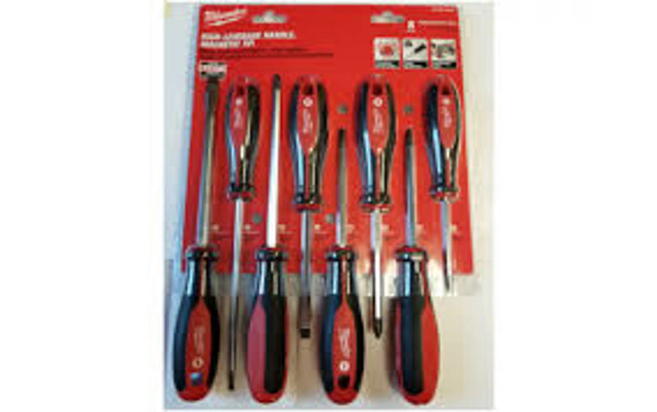 Milwaukee 48222708 8 Pc Screwdriver Set with ECX