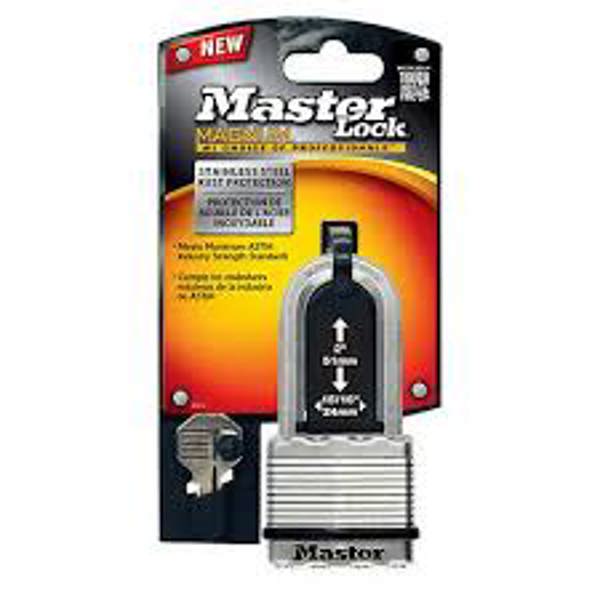 Master Lock M5XKADLHCCSEN Magnum Padlock 2 In Long Shackle