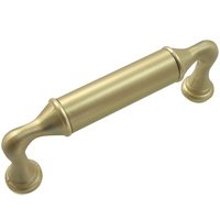 86404 Kensington Pull Brass 96mm Satin