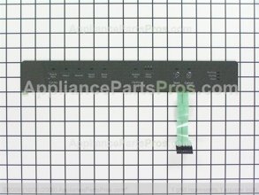 WPW10567687 Overlay S/S Dishwasher Part