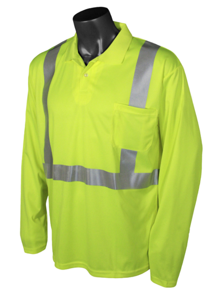 Radians Inc ST22-2PGS-L Max-Dri Polo Shirt Large