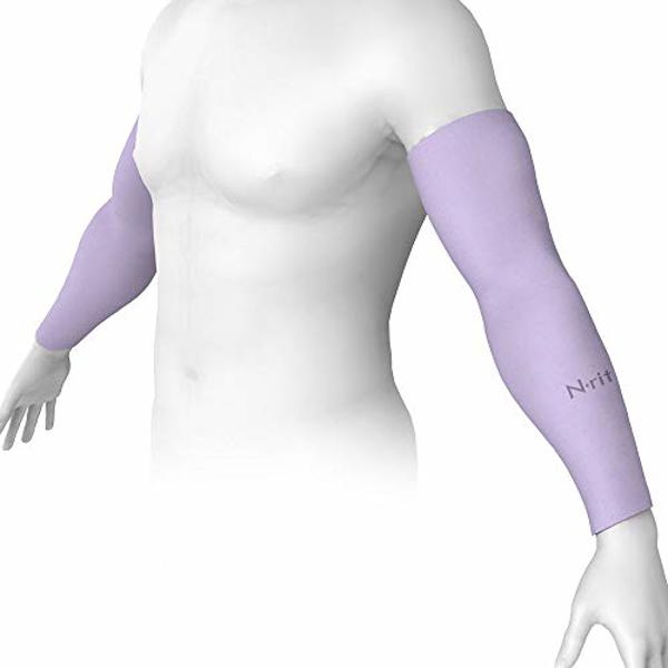 N-RIT CORPORATION NR-TUC-D-GRY Sleeve Sun Violet Clothing Gray