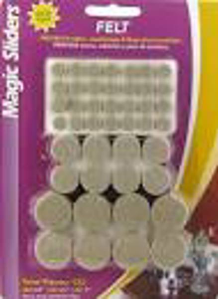 Magic Sliders 63920 Felt Pad 132 Piece Value Pack