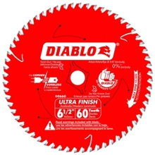 D0660X 6.5 In 60 Tooth Saw Blade