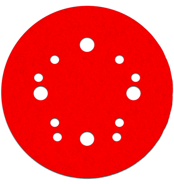 Diablo DCD050080H15G Coarse Sandpaper 5 In 80 Grit Ceramic 12 Pack 15 Hole