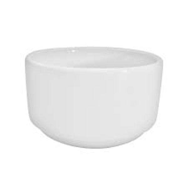 CAC China RCN-48 Bouillon Bowl 12 Oz Super White Rolled Edge 36 Per Case