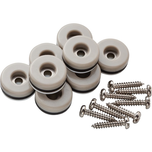 Shepherd Hardware 9456 Round Furniture Glide Pad 75 Lb Tan 8 Pack