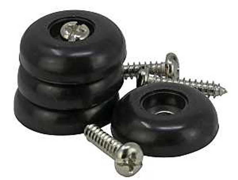 Shepherd Hardware 9644 Heavy Duty Gripper Pad 1 Inch Black