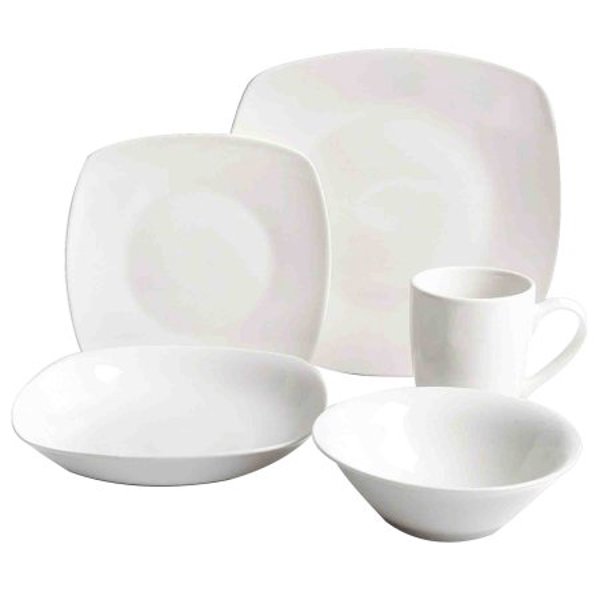 Gibson Overseas Inc 118327.30 Dinnerware Set 30 Piece Zen Buffetware