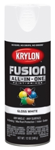 K02727007 12 Oz White Gloss Spray Paint