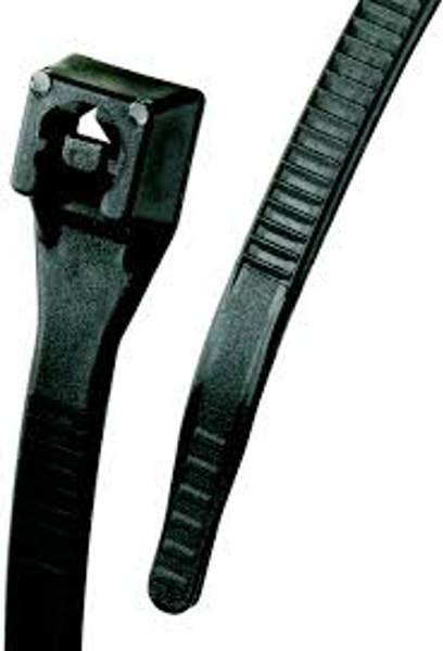 GB-Gardner Bender 45-308UVBFZ Black Cable Tie 8 In UV Resistant Nylon