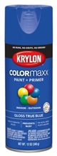 K05543007 12 Oz Gloss True Blue Enamel Spray Paint