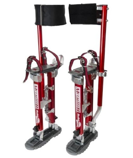 Metaltech I-BMDS1830 Adjustable Stilts for Use with Drywall 18-30 In Aluminum