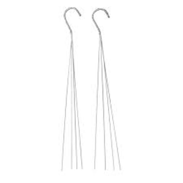 Big Grass Bamboo Company BIGGRA 018 Four Wire Hangers Basket 30 In