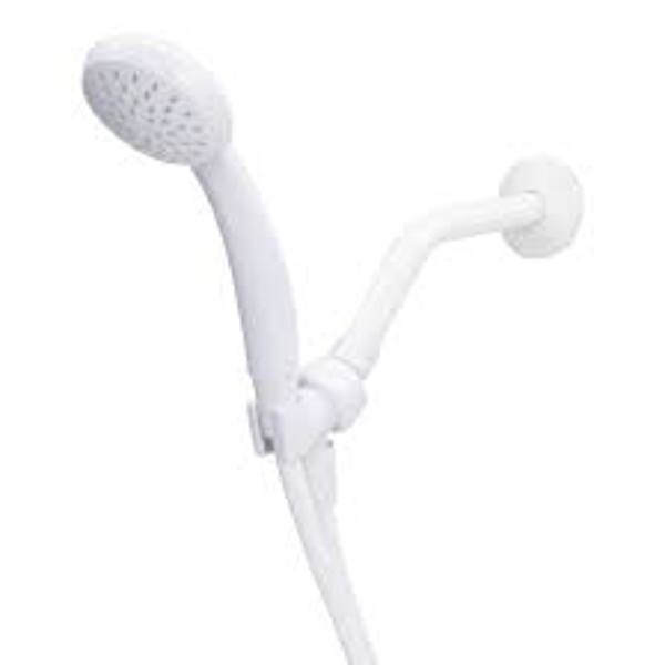 LDR Industries 520 1135WT-WS 1 Function Shower Head White