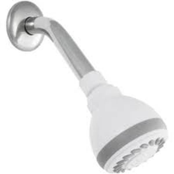 LDR INDUSTRIES 520 3350WT-WS Shower Head 3 Function White