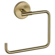 759460-CZ Trinsic Towel Ring Champagne Bronze