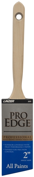 Linzer Products 2870-2 Angled Sash Paint Brush 2 In Wood Handle