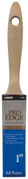 Linzer Products 1870-1 Angle Sash Paint Brush 1 In Varnish Wall Wood Handle