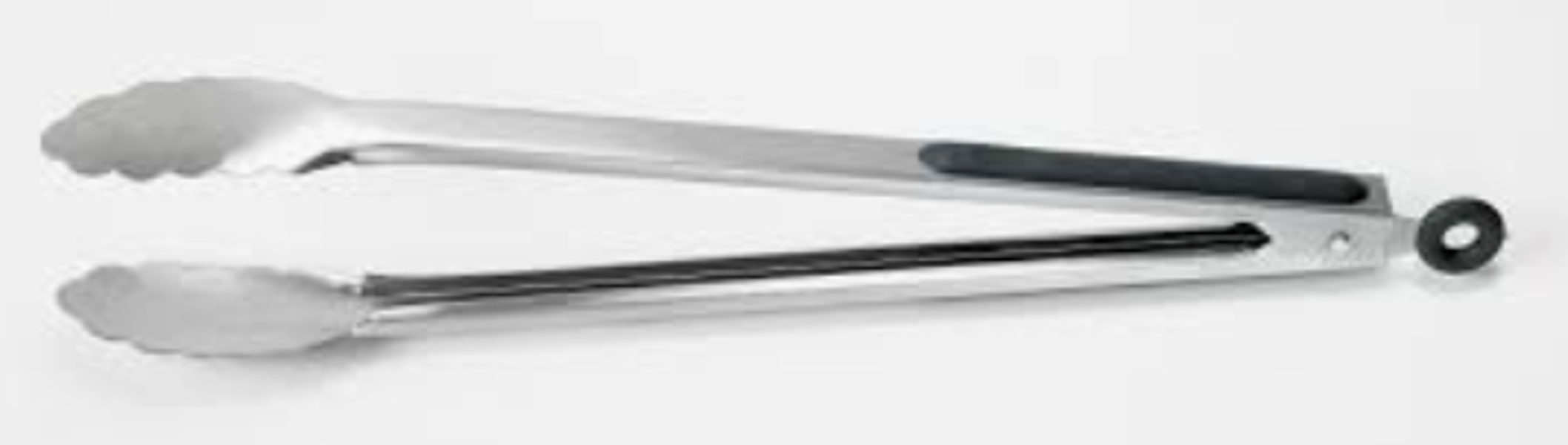 Harold Import Co 38015 Food Tong 16 In Stainless Steel with Black Handle