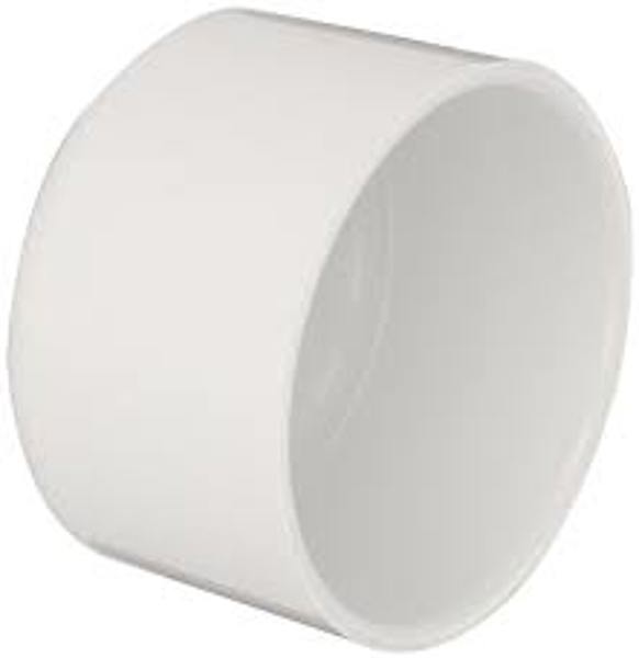 LASCO CARICAP 447-080 Schedule 40 PVC Cap Slip 8 In