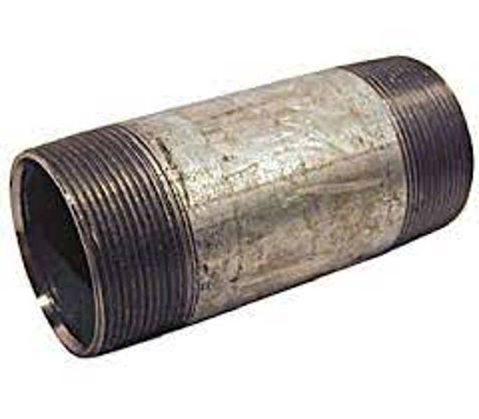 B&K Industries 566-100HN Galvanized Nipple 1-1/4 In X 10 In 10 Gal