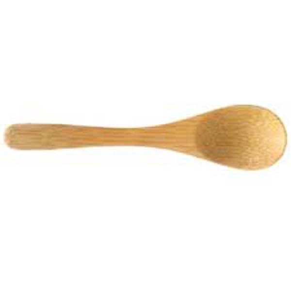 Packnwood 209BBTUNG Pack of 50 Natural Bamboo Spoons Mini 3 In