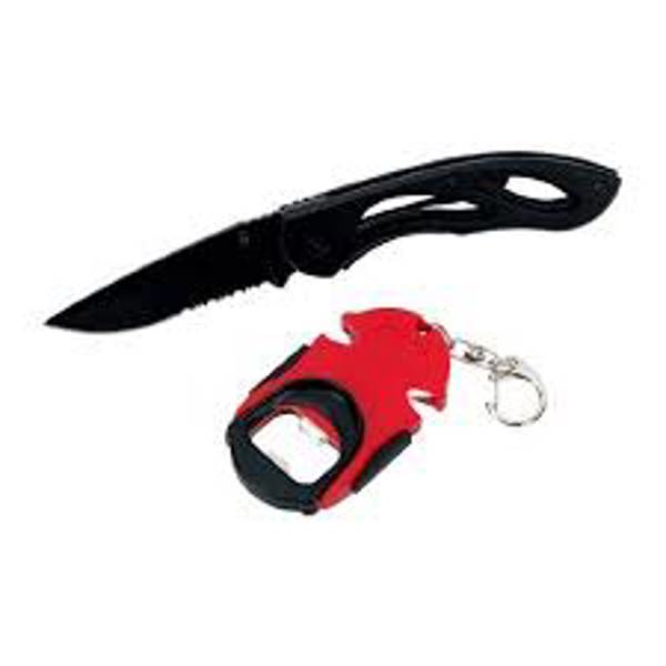 Performance Tools W9345 Tactical Knife With Sharpener