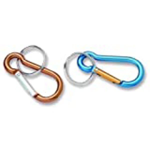 Baumgartens 41019 Small Carabiner Key Ring
