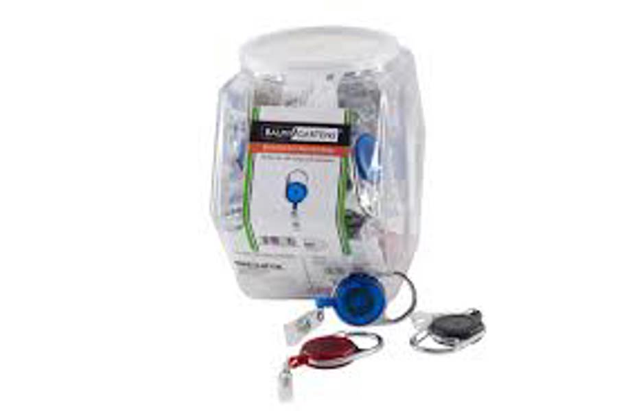 Baumgartens 68759 Badge Reel Assorted Colors Blue