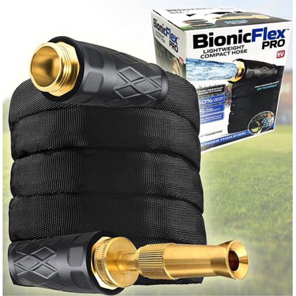 E.MISHAN & SONS 2533FD Bionic Force Pro Garden Hose 50 Ft Durable Lightweight Flexible Heavy Duty