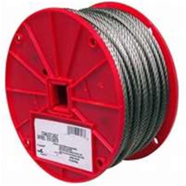 Campbell Chain 7000826 Stainless Steel Cable 1/4 In 250 Ft 7X19