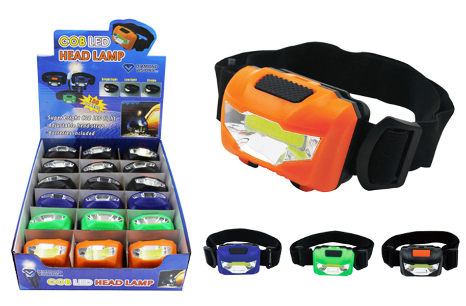 Diamond Visions Inc 08-2189 Head Lamp COB
