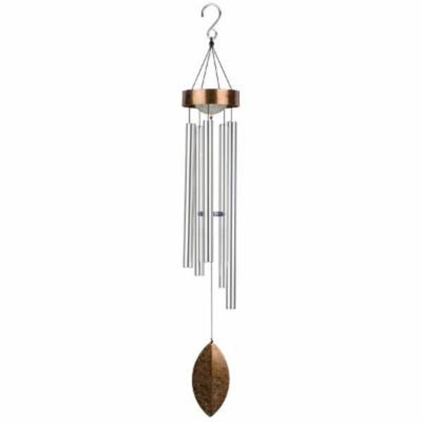 Regal Art & Gift 11420 Chime Solar 42 In Garden Ornament Brown