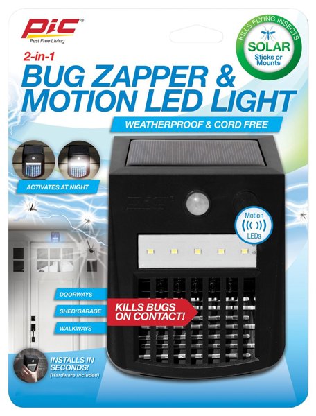 PIC Solar SL Motion Solar Bug Zapper/Lantern LED Solar