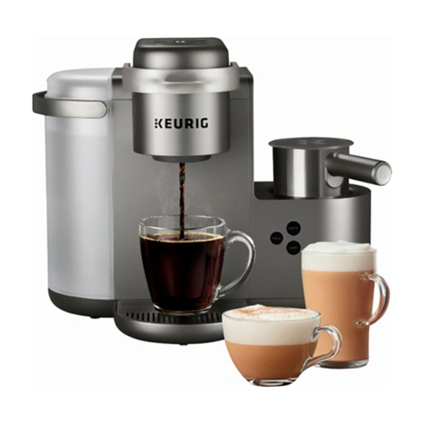 Keurig K-CAFE Coffee Maker Single Serve 6 Cup Capacity Black Plastic