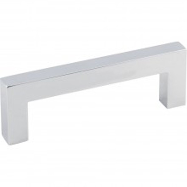 Hardware Resources K7063PC-2 Square Bar Pull 3-3/8 In Overall Length 3 In Center to Center